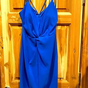 Royal Blue cocktail dress by Laundry size 8 NWT